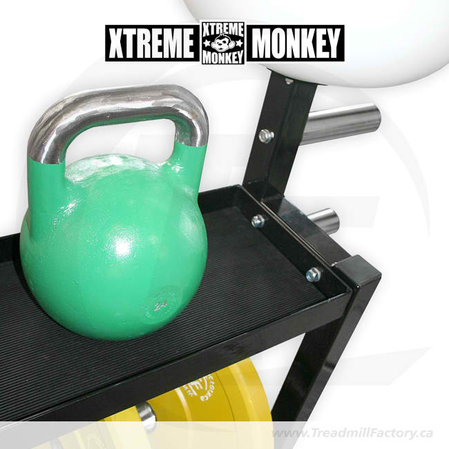 XM Cross Training Functional Storage Rack XM Fitness Dumbell racks, power block stand, plate and bar storage, kettlebell racks, ball racks xm-fitness_cross-training-functional-storage-rack_view-4