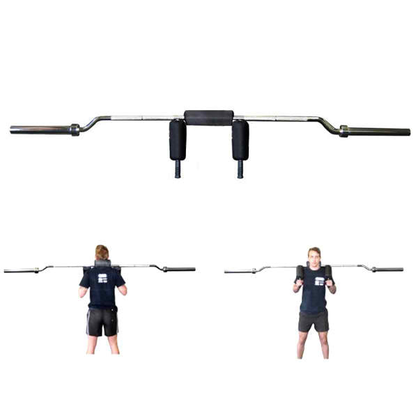XM Olympic Safety Squat Bar 30mm, 1000lb XM Fitness Lifting bars, weight bars, dumbbell handles xm-fitness_olympic-safety-squat-bar-30mm-1000lb_view-3