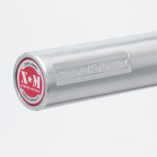 XM Fitness Mens Olympic Lifting Bar 1500lbs Capacity XM Fitness Lifting bars, weight bars, dumbbell handles xm-fitness_xtreme-monkey-mens-lifting-bar-1500lbs-bar_view-2_bd448193-7271-400c-a469-98b09ba2d4b8