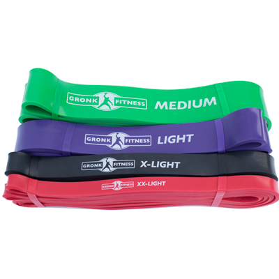 Gronk Fitness Latex Strength Bands Gronk Fitness Products Variant(s) - Resistance GF_Superbands