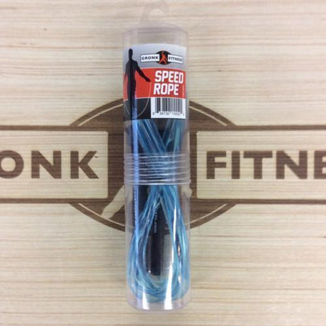Gronk Fitness Speed Rope - Discontinued Gronk Fitness Products Agility and Speed; jump ropes, climbing and battle ropes, ladders, sled, interval timer Gronk-Rope