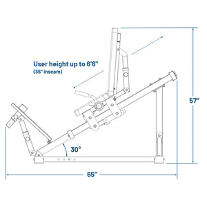 Force USA Compact Leg Press